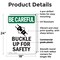 Signmission Safety Culture Sign, 18 in Width, Plastic, Rectangle OS-2PACK-BC-P-1824-V-10104 - alternate 8